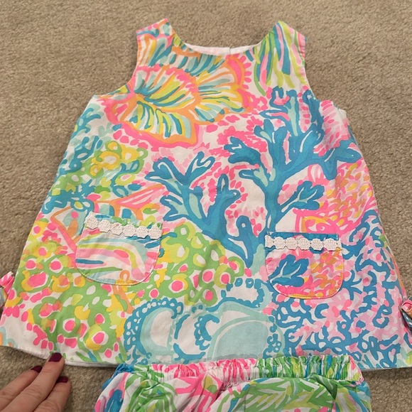 Lilly Pulitzer Colorful Kids Dress Set - Picture 2 of 4